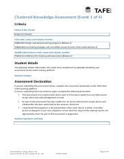 Cl_Design_AE_Kn_1of4 Assessment 1COURSEHERO.docx