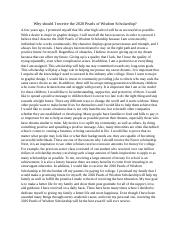 250 word essay on why i deserve a scholarship