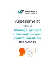 BSBPMG535 - Assessment Task 3.docx