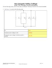 ELEC 130 Parallel Circuits Worksheet.docx