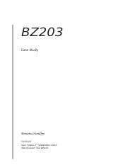 BZ203 Assignment 1.docx