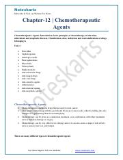 Chapter-12-Chemotherapeutic-Agents-complete-pdf-Notes-by-Noteskarts-Pharmacology-Notes (1).pdf