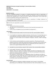 BSBMKG439 Assessment 2 Guidelines.docx