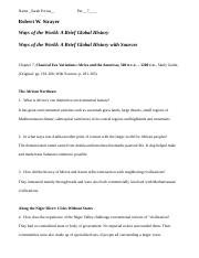 ways of the world chapter 7 study guide, Student Copy