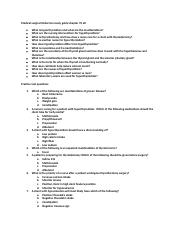 Medical surgical Endocrine study guide.docx