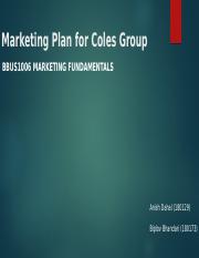 Marketing Plan for Coles Group.pptx