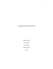 Leadership Assessment Synthesis Pape.docx