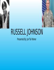 RUSSELL JOHNSON.pptx