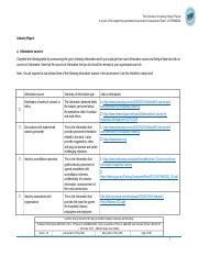 SITHIND002 Industry Report Template.docx