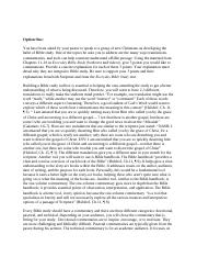 bible 104 db1 liberty university bible 104 db1 liberty university