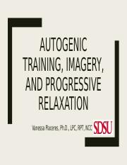 Lecture 11- Autogenic Training, Imagery, and Progressive Relaxation - Tagged.pdf