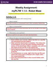 Samantha Marroquin lopez - Weekly Assignment - CSP myPLTW 1.1.5  Robot Maze.pdf