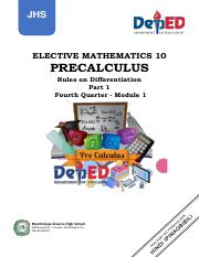Elective Mathematics 10 Module 1 Derivative of 4th QTR.pdf
