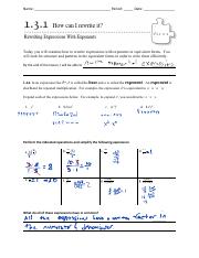 1.3.1 Rewriting Expressions with Exponents.pdf