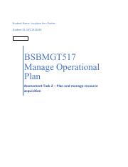 470007669-439347444-BSBMGT517-Manage-Operational-Plan-Task-1-QFC1912463-Docx.pdf