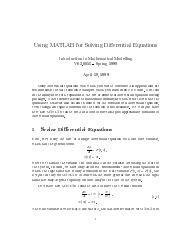 Using Matlab for Solving Differential Equations [jnl article] (1999) WW.pdf
