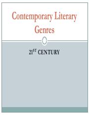 Contemporary Literary Genres.pdf