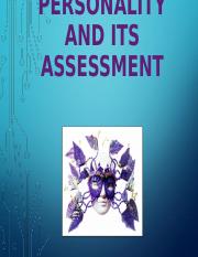 personality and its assessment ppt.ppt