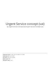 Urgent Service concept (vai)_0% plag.pdf