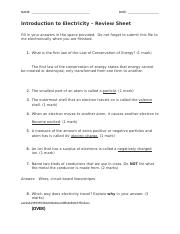 Introduction to Electricity Review Sheet.docx