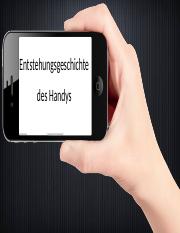 Entstehungsgeschichte des Handys.pptx