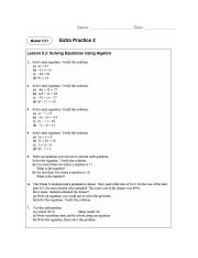Blesse Demisse Beleau - 8D_ Small Group Worksheet - 6.2 Solving Equations Using Algebra.pdf