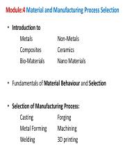 5-Module 4-08-Sep-2020Material_I_08-Sep-2020_Module_4_Material_and_Manufacturing_Process_Selection.p