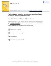Project-based learning in primary schools effects.pdf