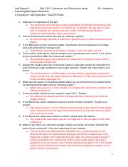 Lab 5 - Assignment questions for Detection of Biological Molecules.docx