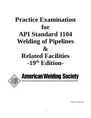 practice test aws api 1104-2001.doc