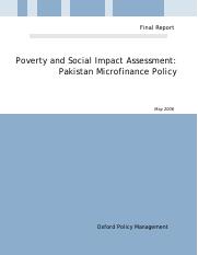 Pakistan_MicroFinance PSIA_Main Report_Final.pdf