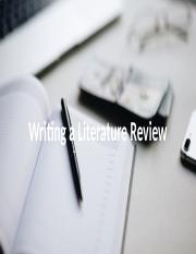 Writing a Literature Review.pptx