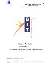 BSBSTR501 Project Portfolio.docx