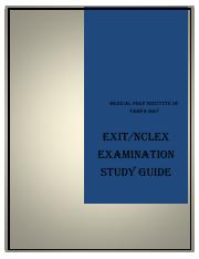 Exit and NCLEX Examination Study Guide.pdf
