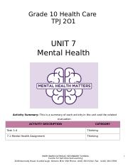 Copy of TPJ201 - Unit 7 - Mental Health.pptx