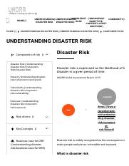Disaster Risk | Understanding Disaster Risk.pdf
