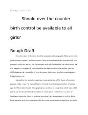 Birth Control Rough Draft 2.docx