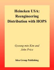 Gyeung-min Kim, John Price - Heineken USA_ Reengineering Distribution with Hops.pdf
