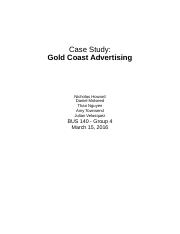 Case Study GCA