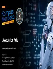 Lecture 15 -  Association Rule.pdf