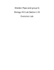 bio lab report10