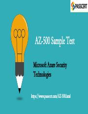 2021 Microsoft Azure Security Technologies AZ-500 Dumps.pdf