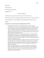 William Neto AP English (Literature) Summer Assignment #2.pdf