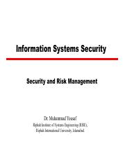 ISS-1-Security and Risk Management-1