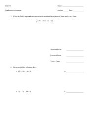 Quadratics Assessment.pdf