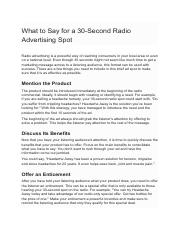 What to Say for a 30-Second Radio Advertising Spot.pdf