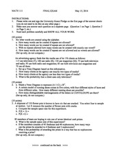 2201_LE_EqnSheet - (revised Page 1,0f Equation Sheet 2201 Lecture 