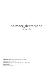 balmeer_decrement....pdf