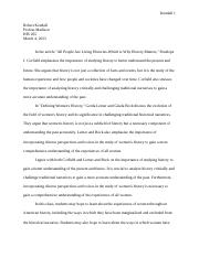 Short Essay Assignment HIS 265-Kendall.docx
