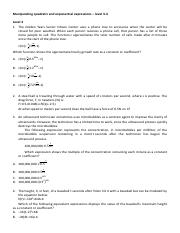 13. Manipulating quadratic and exponential expressions - level 3-4.pdf